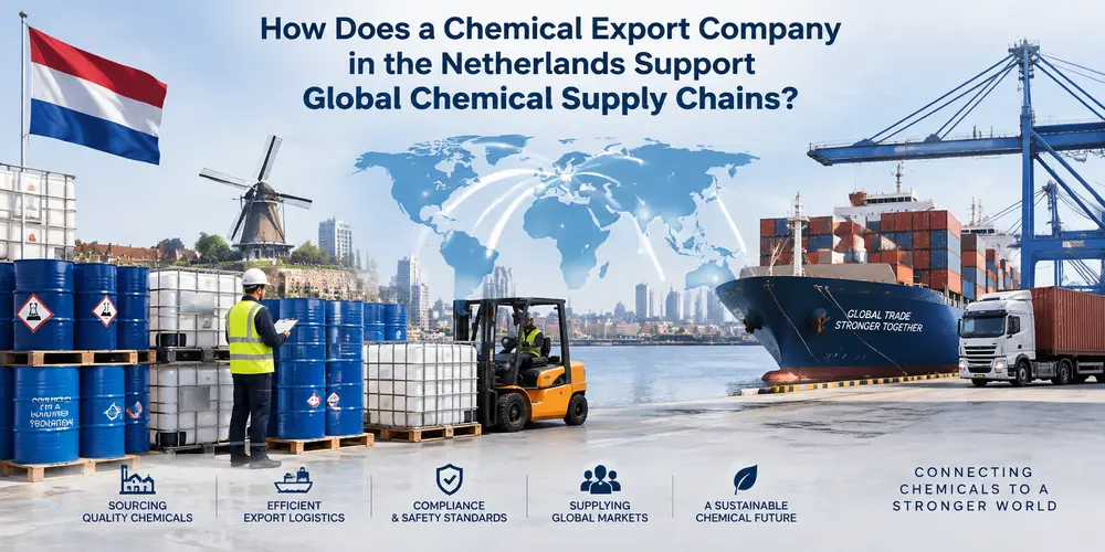 How Does a Chemical Export Company in the Netherlands Support Global Chemical Supply Chains?