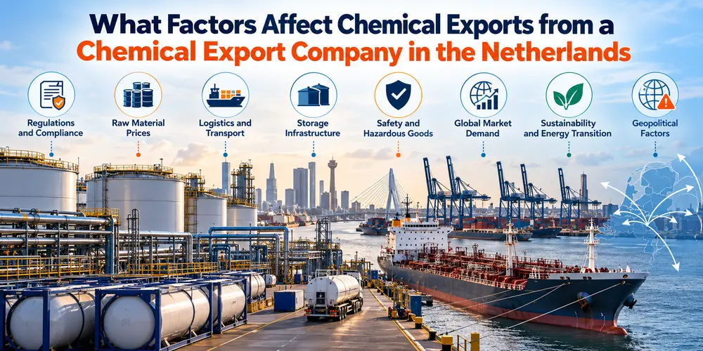 What Factors Affect Chemical Exports from a Chemical Export Company in the Netherlands?