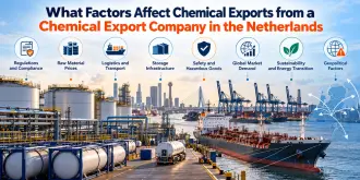 What Factors Affect Chemical Exports from a Chemical Export Company in the Netherlands?